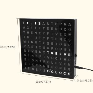 Desk/Wall Light up Word Clock