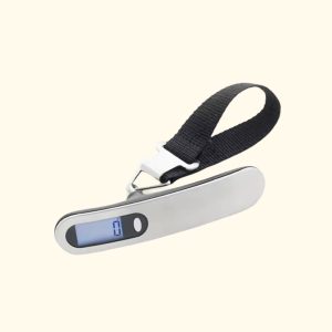 Rechargable luggage scale