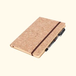 Ecofriendly cork notebook